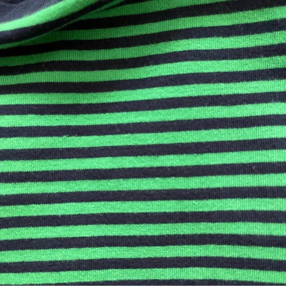 Lauren Ralph Lauren Striped Button-Shoulder Top - Picture 6 of 11